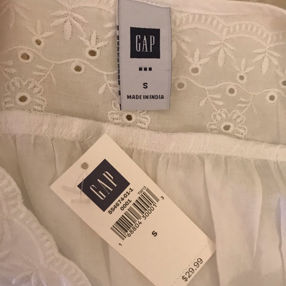 Gap cotton top white - Picture 5 of 5